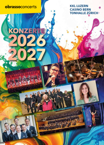 Konzertprogramm der Obrasso Concerts 2026/27
