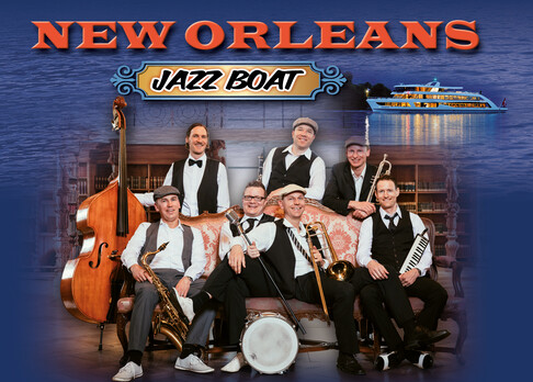 New Orleans Jazz Boat 2024 » Jazz Tube auf dem Vierwaldstätter See | © World Band Festival Luzern