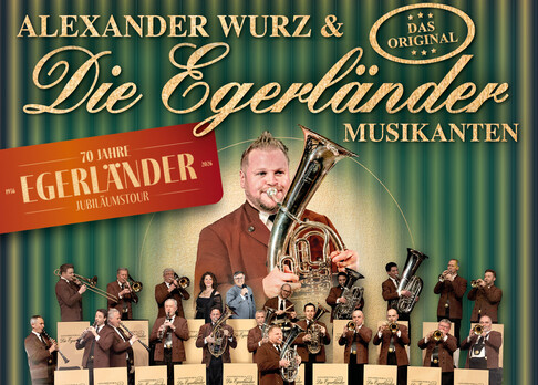 Alexander Wurz & Die Egerländer Musikanten im KKL Luzern | © Obrasso Concerts