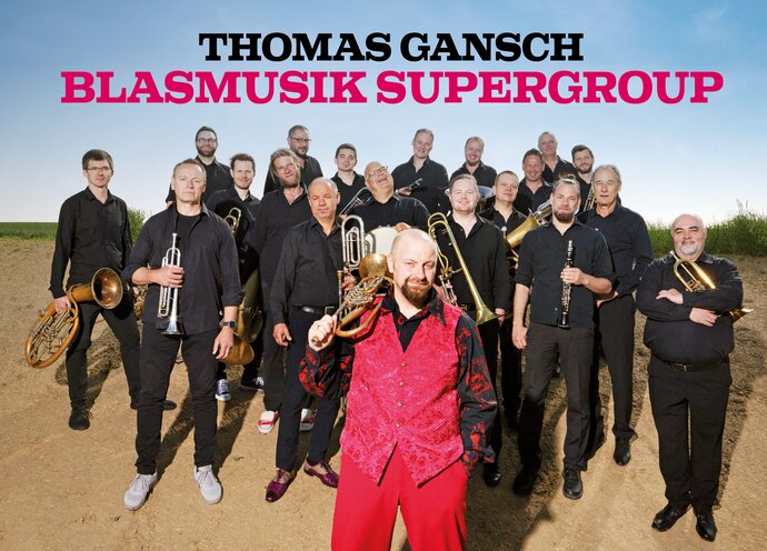 Thomas Gansch Blasmusik Supergroup im KKL Luzern | © World Band Festival Luzern