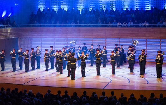 Orchester der Suworow Musikakademie Moskau: Militärorchester