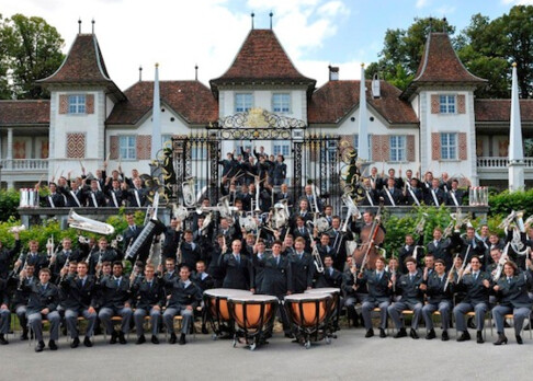 Rekrutenspiel Schweizer Militärmusik