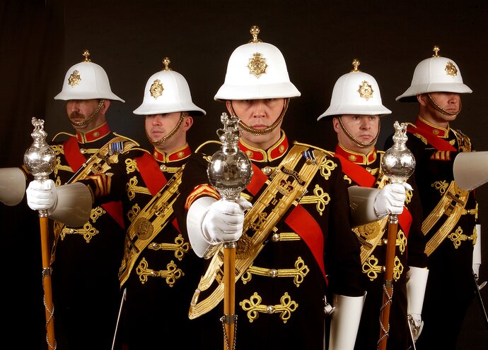 The Band of Her Majesty’s Royal Marines: Militärorchester
