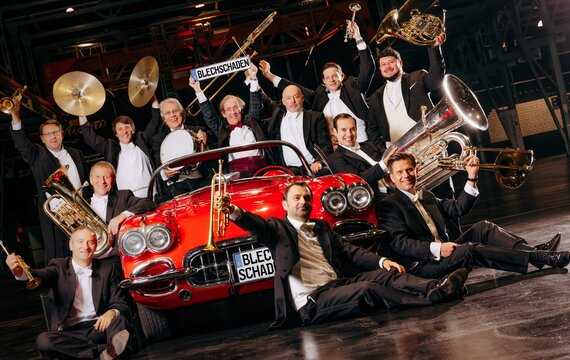 Blechschaden präsentiert Brass & Comedy im KKL Luzern