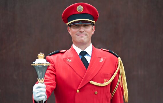 Philipp Rütsche: Drummajor Swiss Army Drum Corps