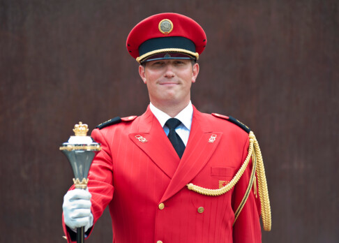 Philipp Rütsche: Drummajor Swiss Army Drum Corps