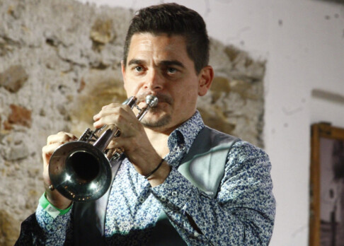 Christoph Haider-Kroiss ist Trompeter im Brassensemble Da Blechhauf'n