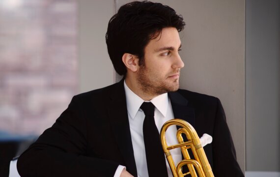 Achilles Liarmakopoulos: Posaunist im Bläserquintett Canadian Brass